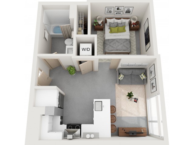 Floorplan - Gibson Apartments