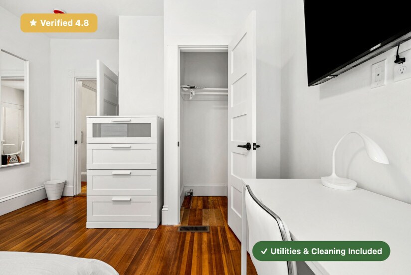 Building Photo - New RoostUp Furnished Private Bedroom with Private Bath in Dorchester, Boston!