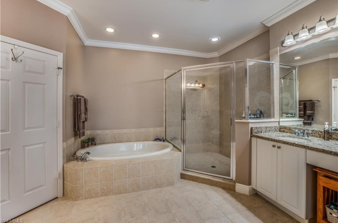 HUGE shower and bath with dual vanity - 16570 Goldenrod Ln