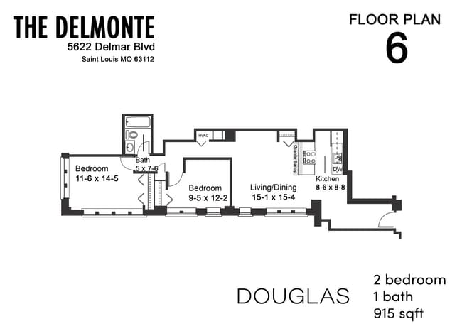 Floorplan - The Delmonte