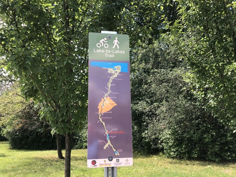 Bike path map - 2518 E 124th St