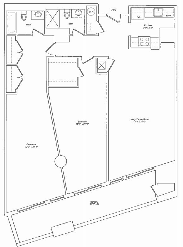 Floorplan - Atrium On Commonwealth