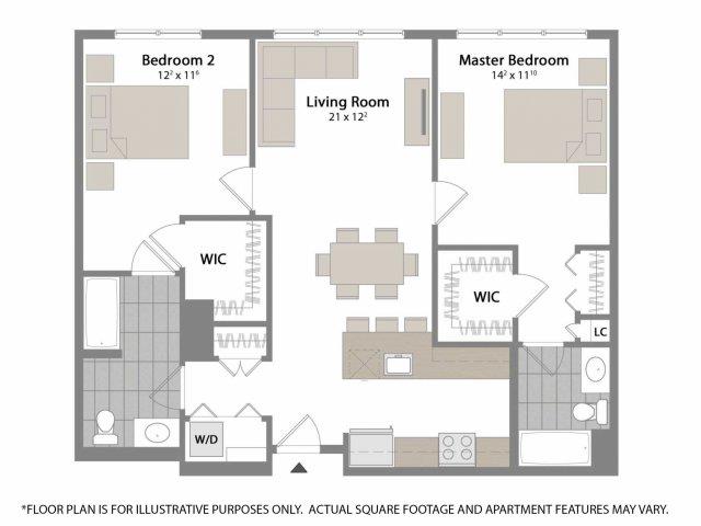 Floorplan - Warren at York by Windsor