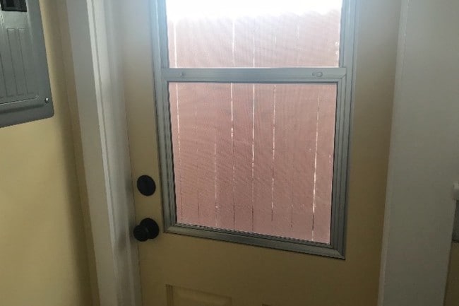Kitchen back door - 1252 26th St