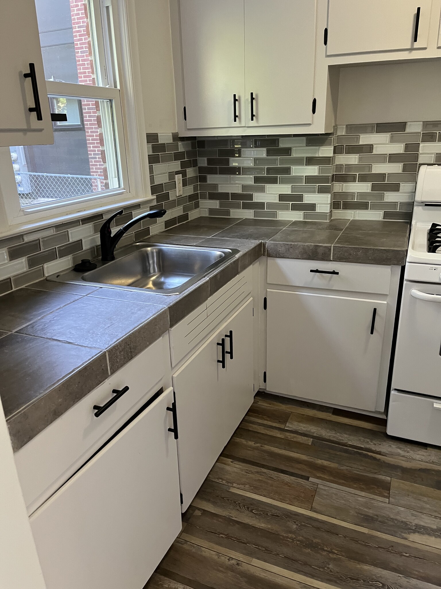 New Kitchen flooring - 506 W Stadium Blvd