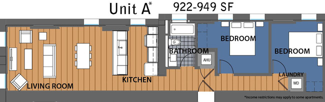 Floorplan - Columbia Flats