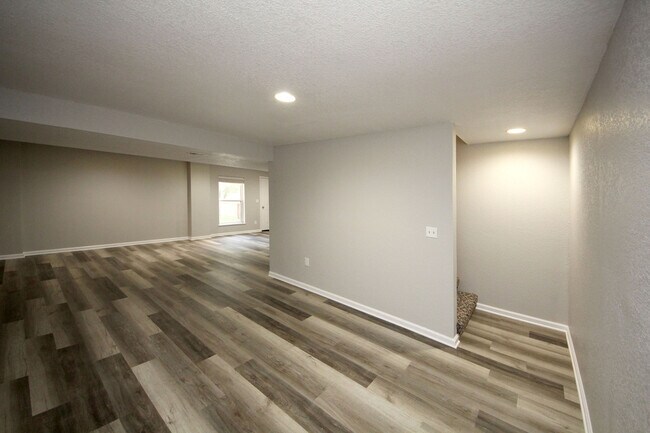 Luxury vinyl plank flooring, walk out basement - 1879 Chickadee Dr