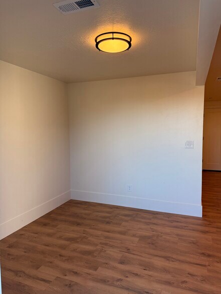 As soon as you enter, to mudroom entrance - 14 N 300 E