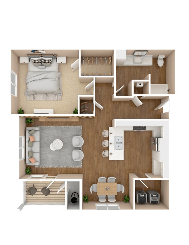 Floorplan - Cumberland Place Apartment Homes