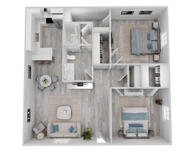 Floorplan - Azul Apartment Homes