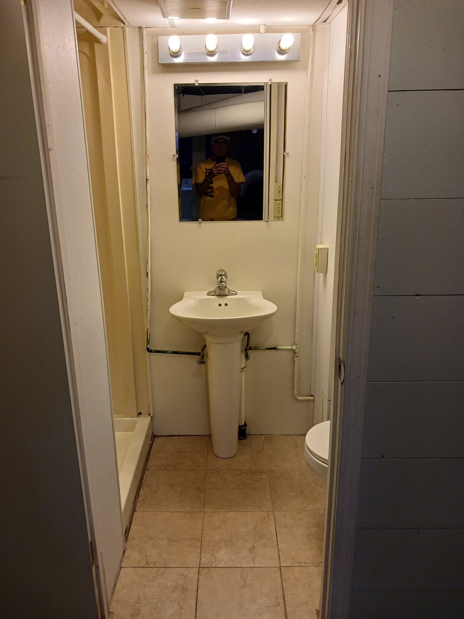 3/4 bath in basement - 435 S Dodge St