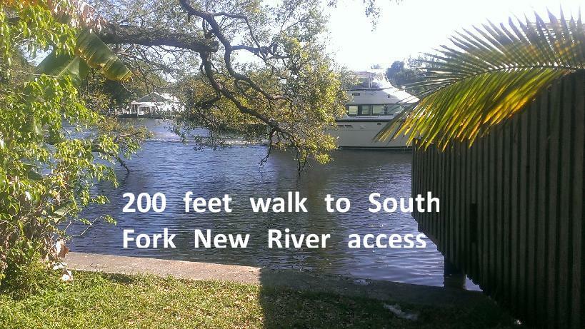 South Fork New River access point - 1225 SW 4th Ct