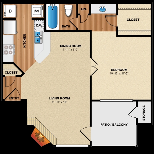 A1 - Pear Ridge Apartments & Townhomes