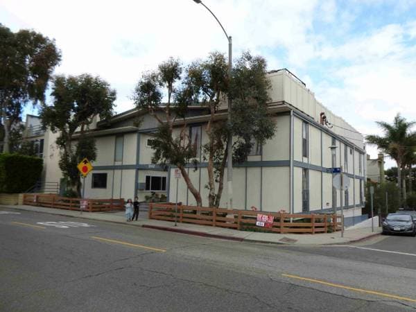 Front view and side view building - 3512 Pacific Ave