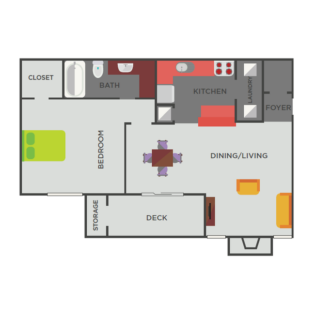 Floorplan - Rise at Signal Mountain