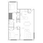 Floorplan - Liberties Walk and Townhomes