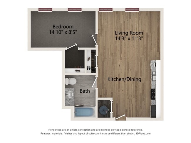 Floorplan - Starr High Studios