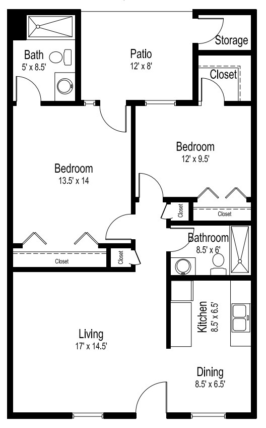 Floorplan - Fellowship Square Historic Mesa