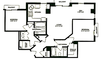 2BR/2BA - Mayfair