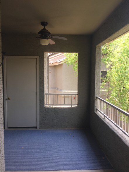 Private balcony and storage closet - 15050 N Thompson Peak Pkwy