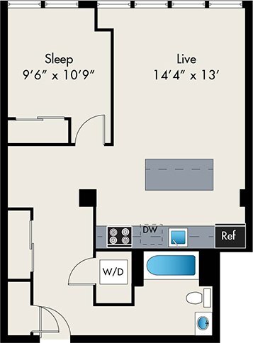 Floorplan - The Lofts at Gin Alley