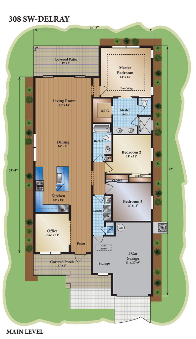 Building Photo - Modern 3/2 Home w/ garage for Rent- Delray...