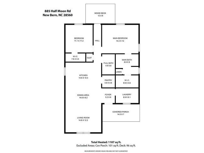 Building Photo - Cozy 2-bedroom home in New Bern
