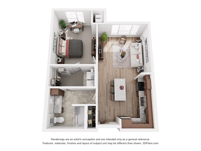 Floorplan - Sonder Point 50+ Apartments