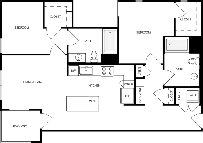 Floorplan - Mara Pacific Beach