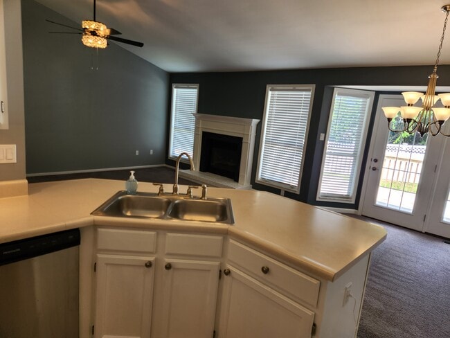 Open floorplan - 2525 Hidden Meadow Ln