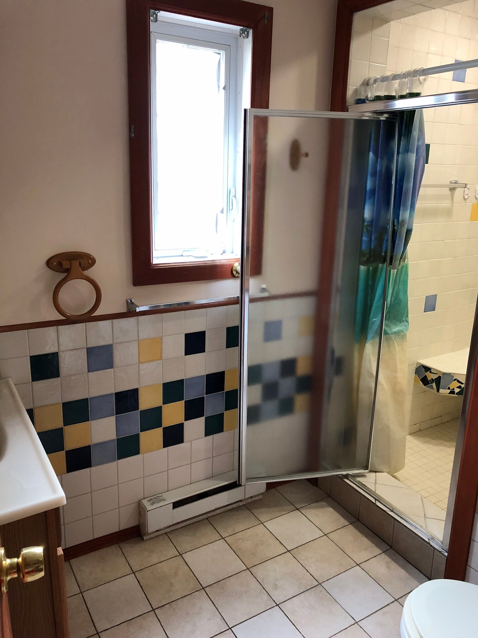 Bathroom has large walk-in shower - 20 Highwood Ave