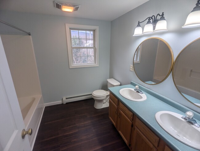 Second floor full bath, double sinks - 44 Albe Dr