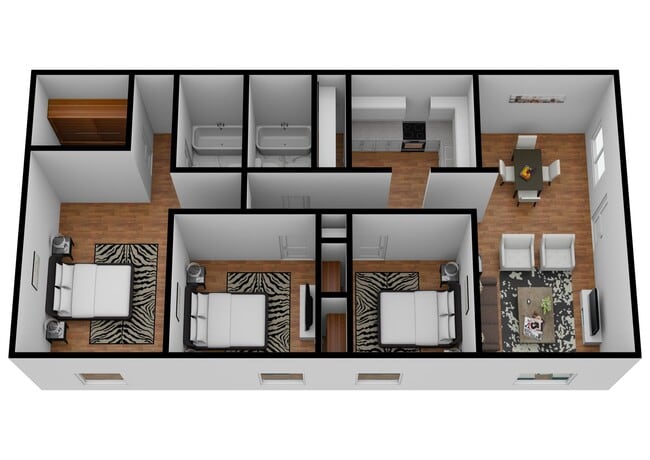 Floorplan - Abner Apartments