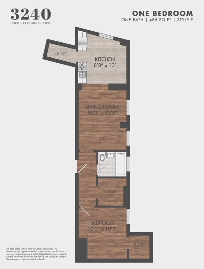 Floorplan - 3240 North Lake Shore Drive