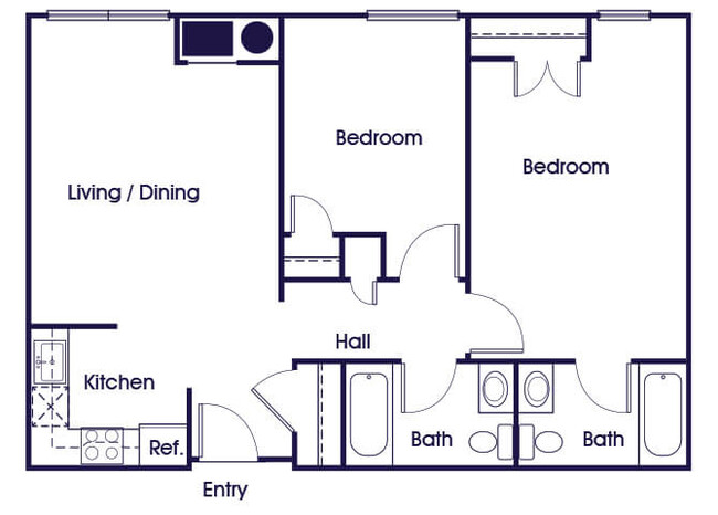 Floorplan - Guardian Place Apartments