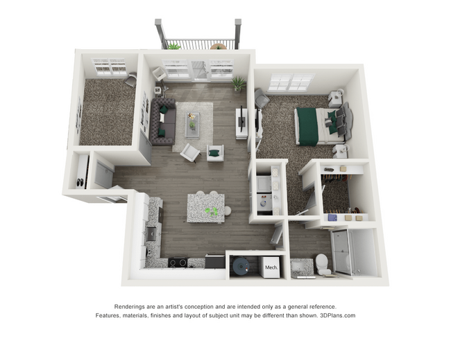 Floorplan - The Kensington at Riggins Run