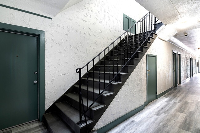 Interior Stairs - 27th Street Apartments
