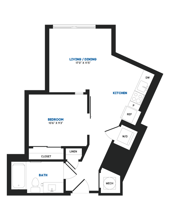 Floorplan - The Chase at Bryant Street