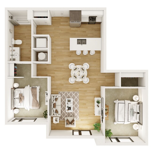 Floorplan - Dalmore Apartments