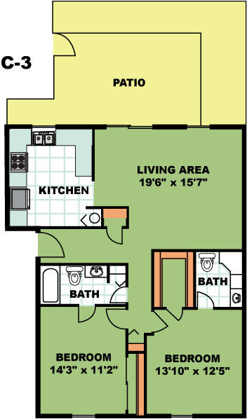 Floorplan - Hillside Court