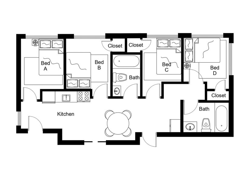 Building Photo - Room in Shared 4 bed/2 bath home