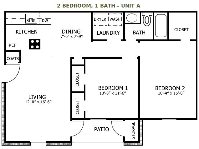 Floorplan - Pebble Creek