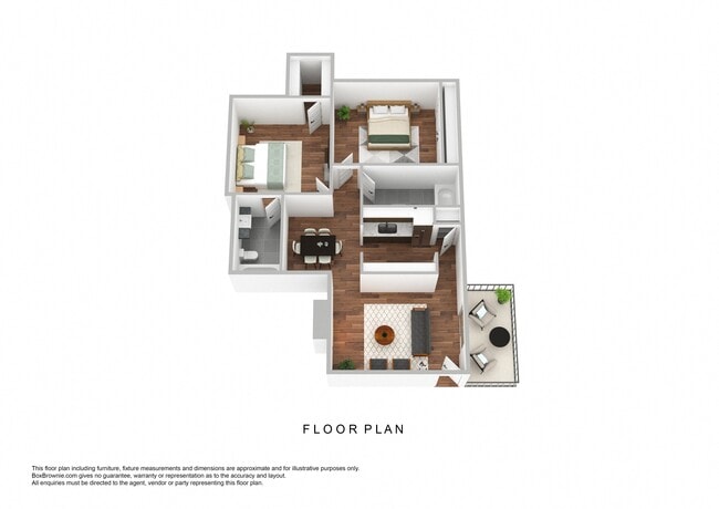 Floorplan - Ninety-Nine44 on Walnut