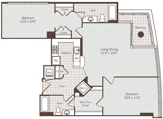 Floorplan - Bennett Park