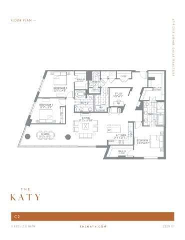 Floorplan - The Katy