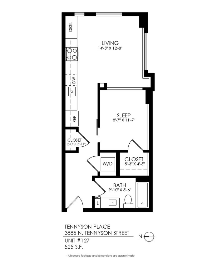 Floorplan - Tennyson Place