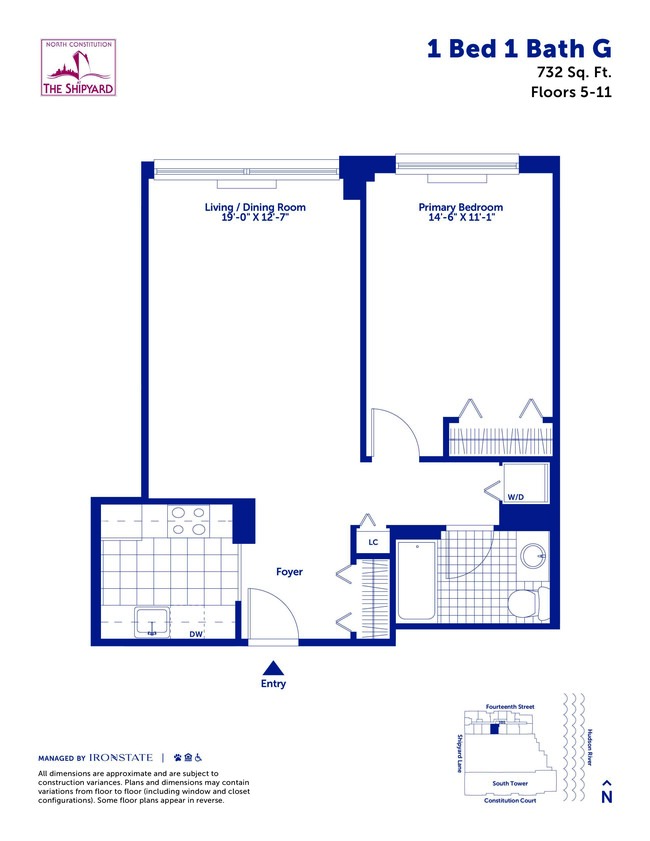 Floorplan - The North Constitution