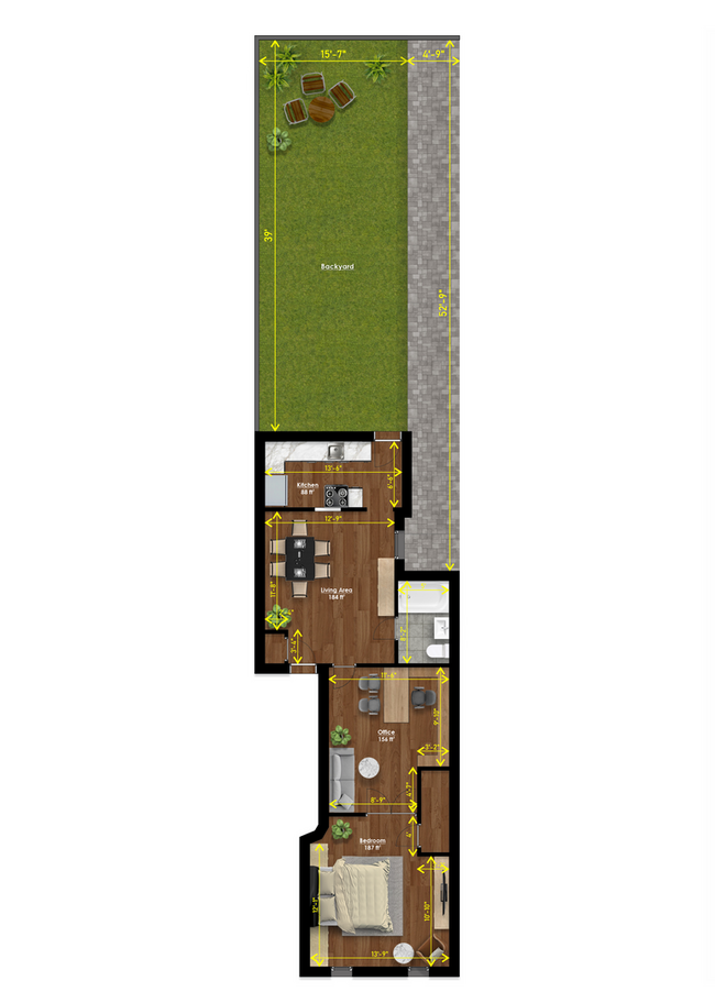 Building Photo - Beautiful and spacious 1 bedroom with offi...