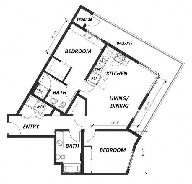 Floorplan - AVIVA Apartments