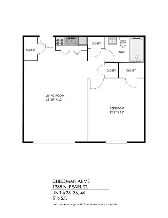 Floorplan - Cheesman Arms